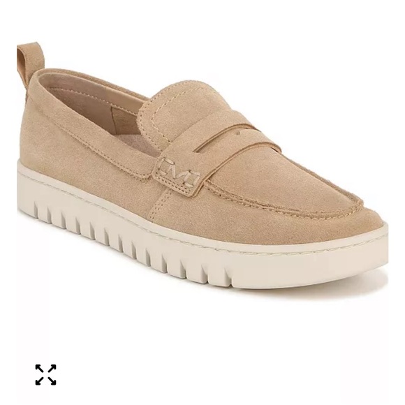 Vionic Uptown Loafers 9W Beige Suede - Picture 13 of 13